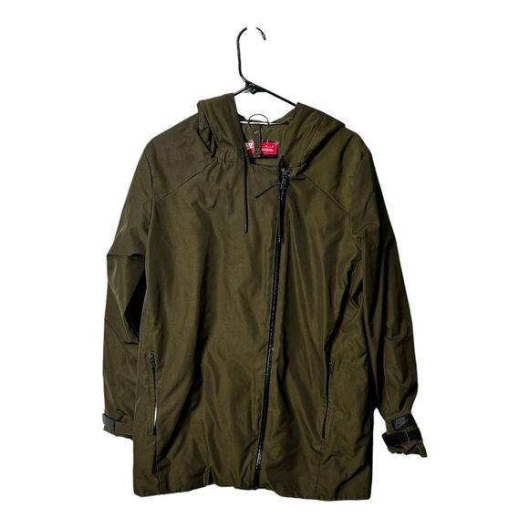 Nike men’s size large olive army green rain parka jacket - Picture 1 of 11
